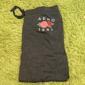 navy blue aeropostale joggers